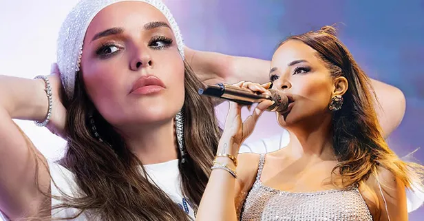 46’lık Bengü’den pembe bikinisi ile art arda pozlar!