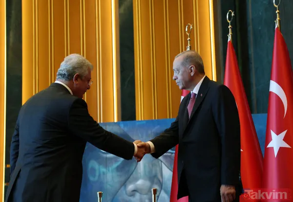 Külliye'de '30 Ağustos' kabulleri! Başkan Erdoğan'dan Türkiye'nin ilk kadın amirali Gökçen Fırat'a: Sen benim hemşehrimdin he? - 22