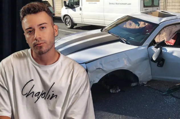 SON DAKİKA HABERİ: YouTuber Enes Batur trafik kazası geçirdi! Son model arabası tanınmaz halde...