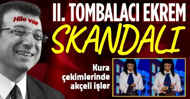 CHP’li İBB’nin akçeli işleri! Kura çekimlerine bir kez daha hile bulaştı: Topun numarasına bakıp geri attı