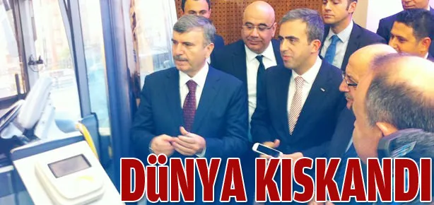 Dünya kıskandı