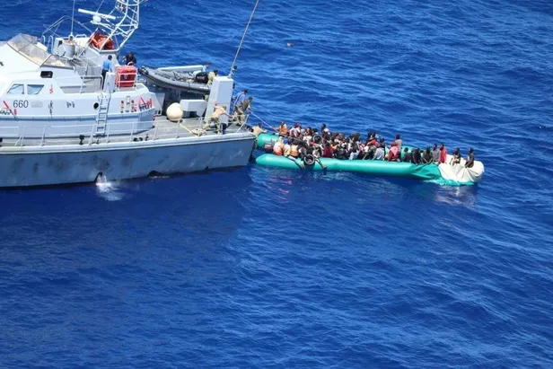 SON DAKİKA: MSB duyurdu: 97 düzensiz göçmen Libya açıklarında kurtarıldı-4