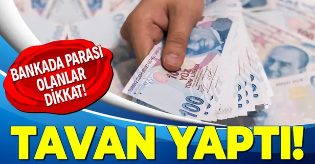 Son dakika faiz depremi: 32 günlük, 90 günlük ve 180 günlük mevduat faizleri tavan yaptı! En fazla kazandıran banka....