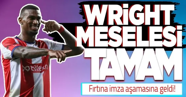 Trabzonspor ABD’li Haji Wright’ imza aşamasına getirdi!