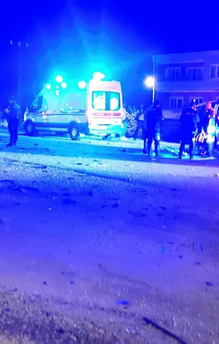 Amasya'da korkunç kaza! 600 metre sonra durabildi: 2 ölü, 8 yaralı