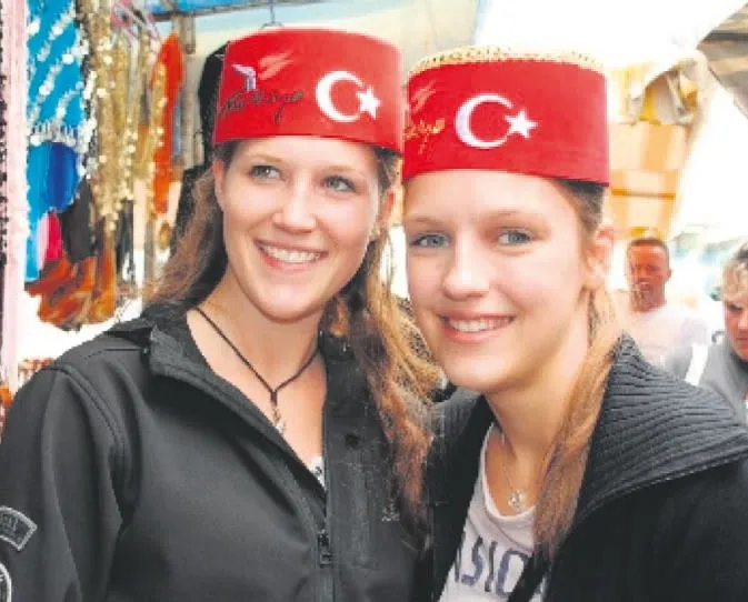 Avrupalı turist bereketi