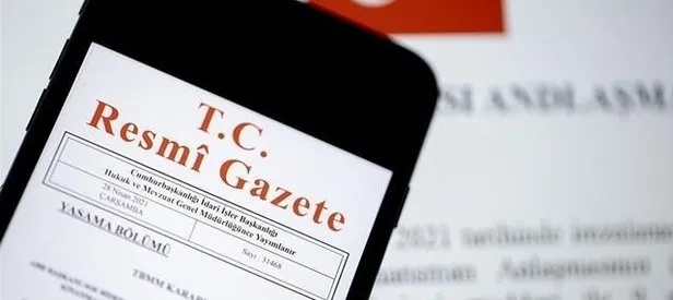 Atama kararları Resmi Gazete’de yayımlandı