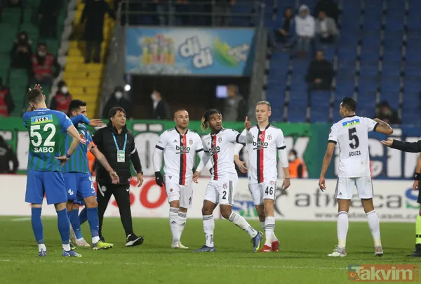 Beşiktaş'ın Çaykur Rizespor beraberliği sonrası spor yazarlarından yıldız isme sert sözler: Acaba bu kez nasıl kaçıracak - 7