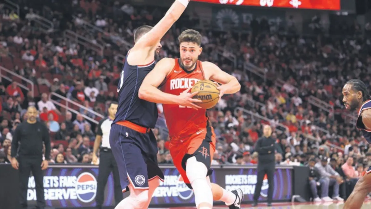 Milli basketbolcumuz Alperen Şengün’den double-double