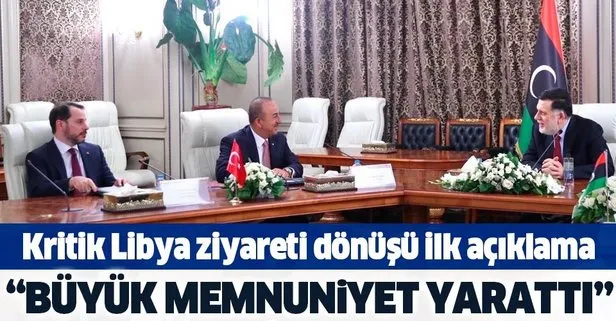 Son dakika: Kritik Libya ziyareti dönüşü Dışişleri Bakanı Mevlüt Çavuşoğlu’ndan açıklama