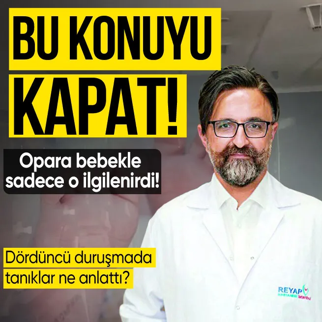 Yenidoğan Çetesi davasında dikkat çeken ifade! Yenidoğan yoğun bakımına 28 günlük bebek: CİMERe şikayet ettim