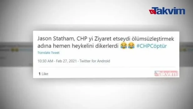 Dünyaca Ünlü oyuncu Jason Statham Başkan Erdoğan’a gönül selamı! Sosyal medya bunu konuşuyor