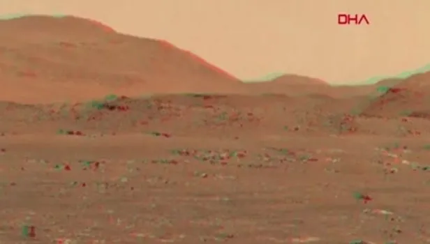 NASA yayınladı! Mars’ta inanılmaz görüntü!