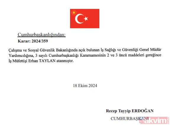 Atama ve görevden alma kararları Resmi Gazete'de yayımlandı! İşte isim isim o liste - 2