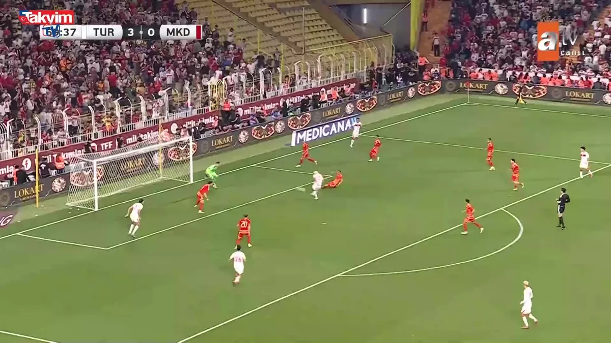 Türkiye 4-0 Kuzey Makedonya | GOL