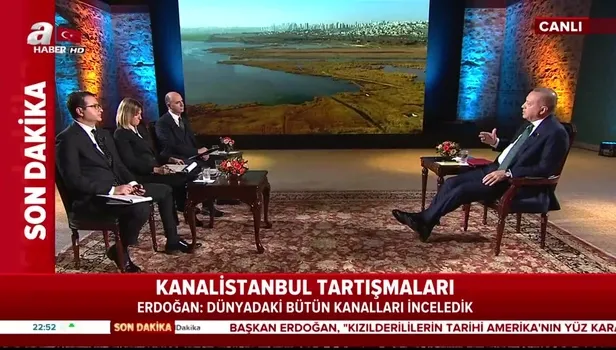 Başkan Erdoğan'dan Kanal İstanbul açıklaması