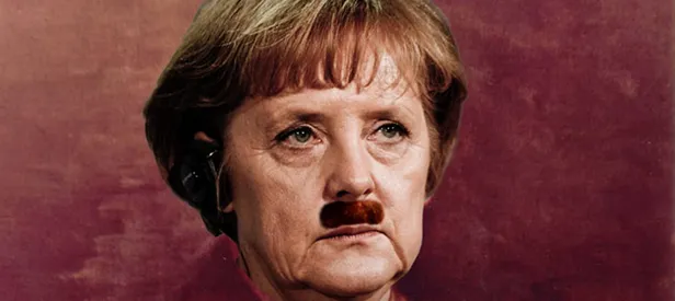 Almanya ilişkileri geriyor, Nazi kafası hortladı