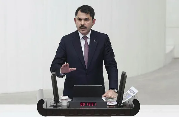 Çevre ve Şehircilik Bakanı Murat Kurum'dan HDP'lilere soğuk duş! Meclis'te alkışlar durmadı-2