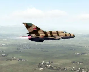 Muhalifler rejim uçağını düşürdü