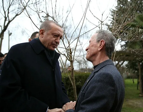 Cumhurbaşkanı Erdoğan'dan Düzce'de şehit ailesine ziyaret-5