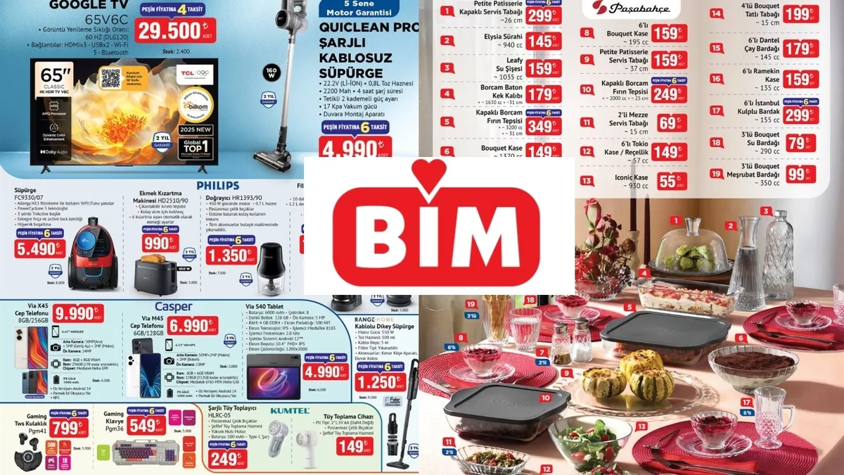 BİM 16 Ocak aktüel ürünler: Aynı ürünün ikincisi yüzde 50 indirimli!