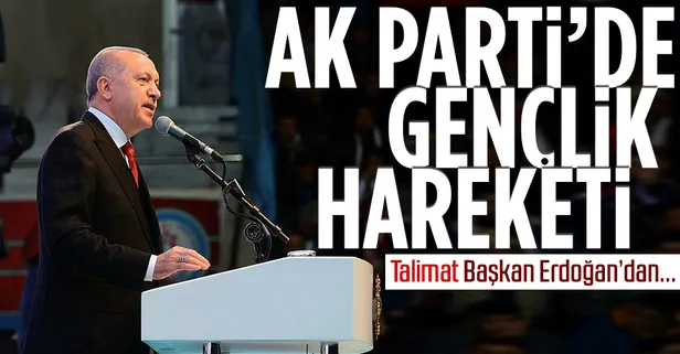 AK Parti'de gençlik hamlesi! Başkan Erdoğan talimat verdi