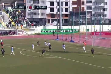 Kırklarelispor 0-1 Kocaelispor | GOL İZLE: Ahmet Sagat