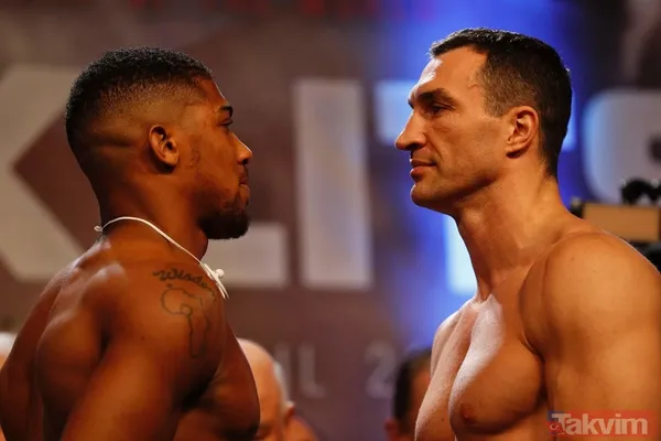 Anthony Joshua - Wladimir Klitschko maçı nefes kesti! - 15
