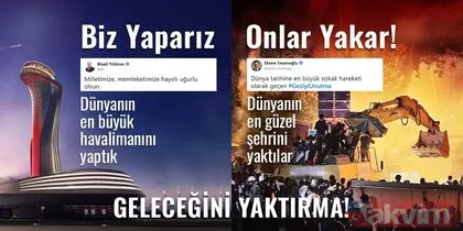 AK Parti yapar CHP yıkar! İşte İmamoğlu’nun yıkan tarafta olduğunu kanıtlayan tweetler