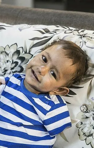 Türkiye'ye getirilen İdlibli Muhammed bebek tetkikler için hastaneye götürüldü