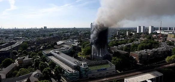 LONDRA'DA 24 KATLI 127 DAİRELİ KONUTTA ÇIKAN YANGINDA 79 KİŞİ HAYATINI KAYBETTİ