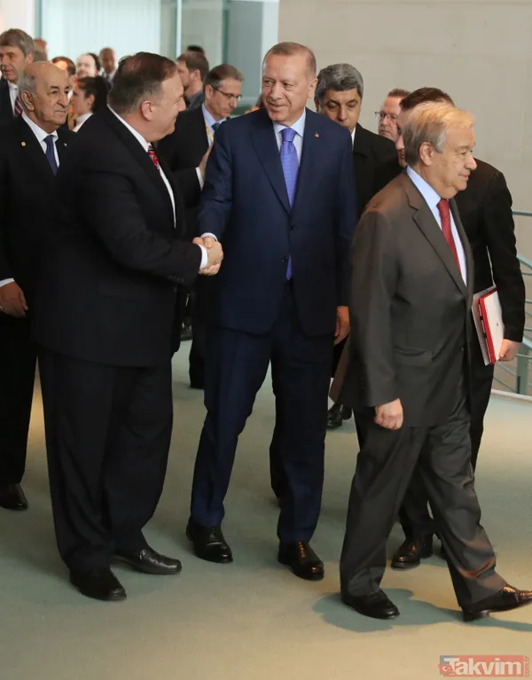 Berlin'deki zirvede Başkan Erdoğan rüzgarı - 32