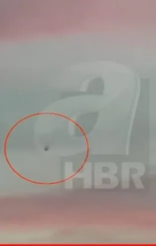 İşte askeri helikopterin düşüş anı