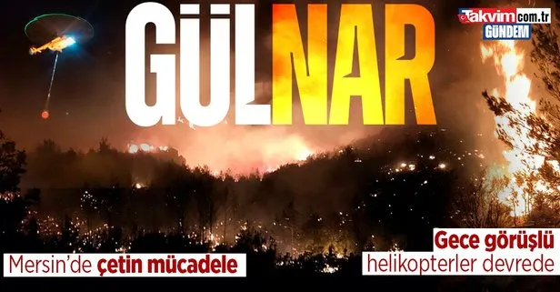 Mersin’de orman yangınları! Silifke’de kontrol altına alındı: Gülnar’da havadan ve karadan müdahale sürüyor