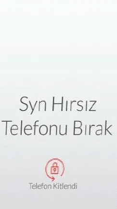 sayin hirsiz telefonu birak takvim