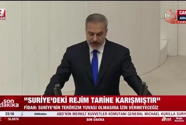 Bakan Fidan TBMM Genel Kurulu'na hitap etti