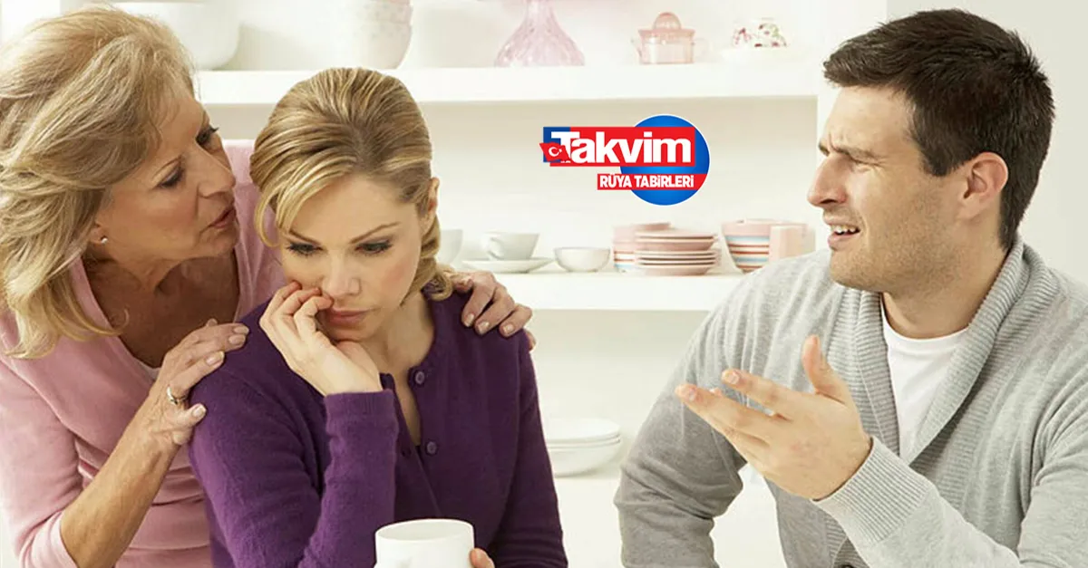 Rüyada kayınvalide görmek ne anlama gelir? Rüyada küs olduğun kaynanayı görmek neye işarettir? Rüyada kayınpeder görmenin yorumu!
