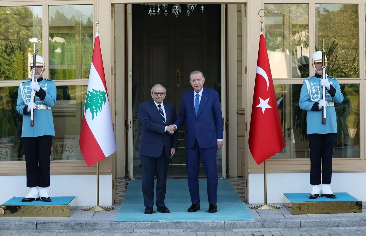 Başkan Erdoğan, Lübnan Başbakanı Selam’ı kabul etti! Beyrut’a Şam çağrısı: İyi komşuluk bölgeye fayda sağlar-2