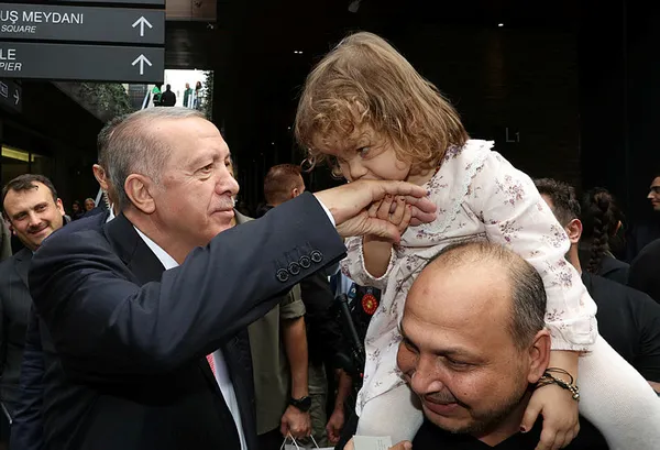Son dakika: Başkan Erdoğan Galataport İstanbul'da incelemelerde bulundu-5