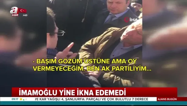 Ekrem İmamoğlu'na vatandaştan bir şok daha