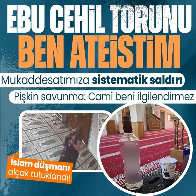 İstanbulda camide içki skandalı: Redditçi edepsizin Polisler beni bulamaz pişkinliği! İslam düşmanı tutuklandı