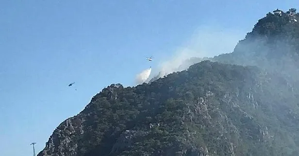 Antalya’nın Konyaaltı ilçesinde orman yangını! Bölgeye çok sayıda ekip gönderildi