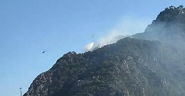 Antalya’da orman yangını