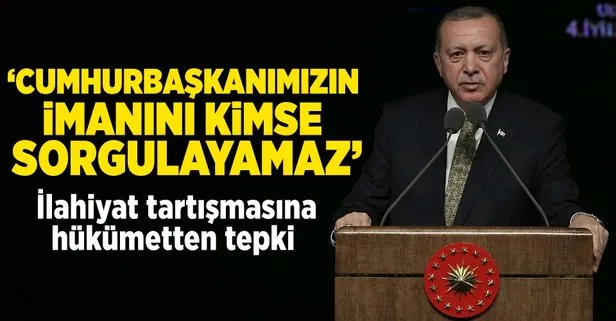 Bozdağ: Cumhurbaşkanının imanını kimse tartışamaz