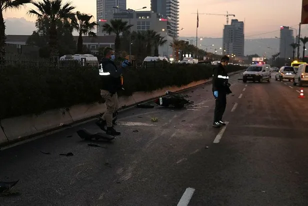 İzmir'de korkunç kaza! Motosiklet sürücüsü hayatını kaybetti-3