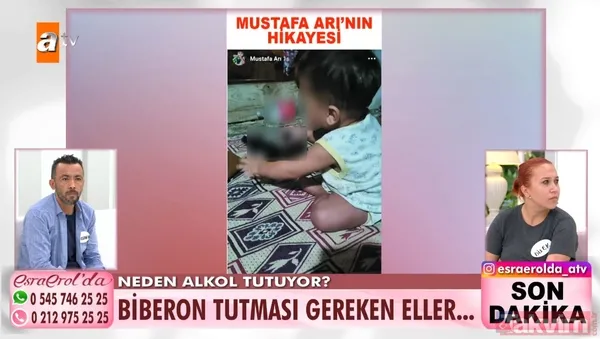 1,5 yaşındaki bebeğe alkol içiren aileye canlı yayında gözaltı! Esra Erol Narin Güran'ı hatırlatarak tepki gösterdi - 7