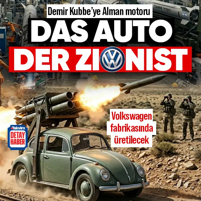 Volkswagen İsrail ile ortak oluyor: Demir Kubbe için parça üretecek