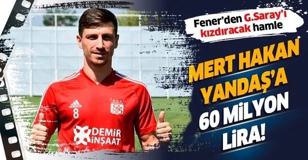 Fenerbahçe’den Galatasaray’ı kızdıracak transfer hamlesi! Mert Hakan Yandaş’a 60 milyon lira...