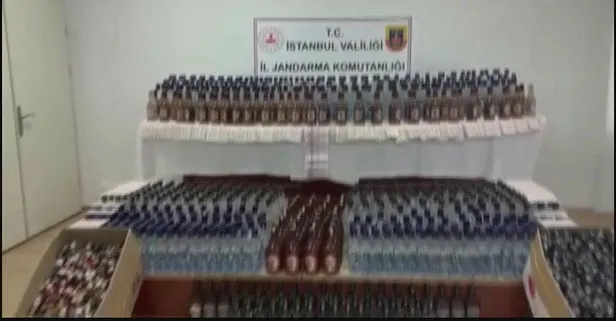 Yılbaşı öncesi büyük operasyon! İstanbul'da binlerce litre sahte içki ele geçirildi
