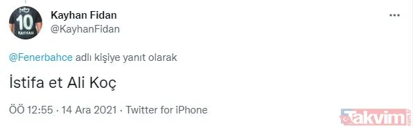 Fenerbahçe'de isyan! Taraftar Ali Koç'a patladı - 10